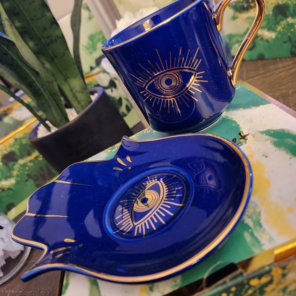 Evil eye Cermaic mug